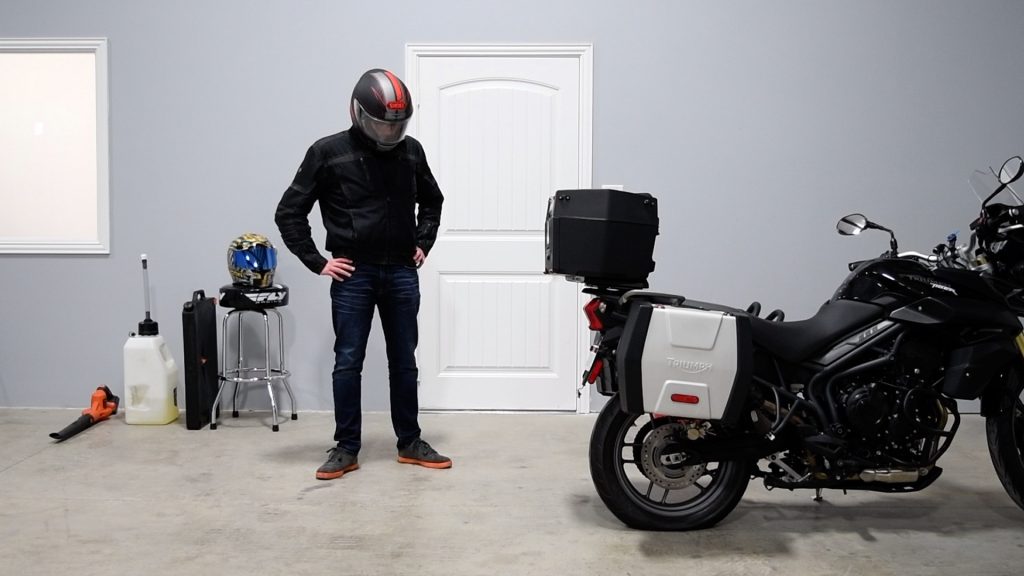 flat motorcycle tire - under inflated tires
